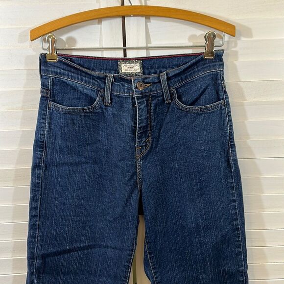 Levi's 512 Jean Size 6 Capri Perfectly Slimming Denim - Picture 4 of 12